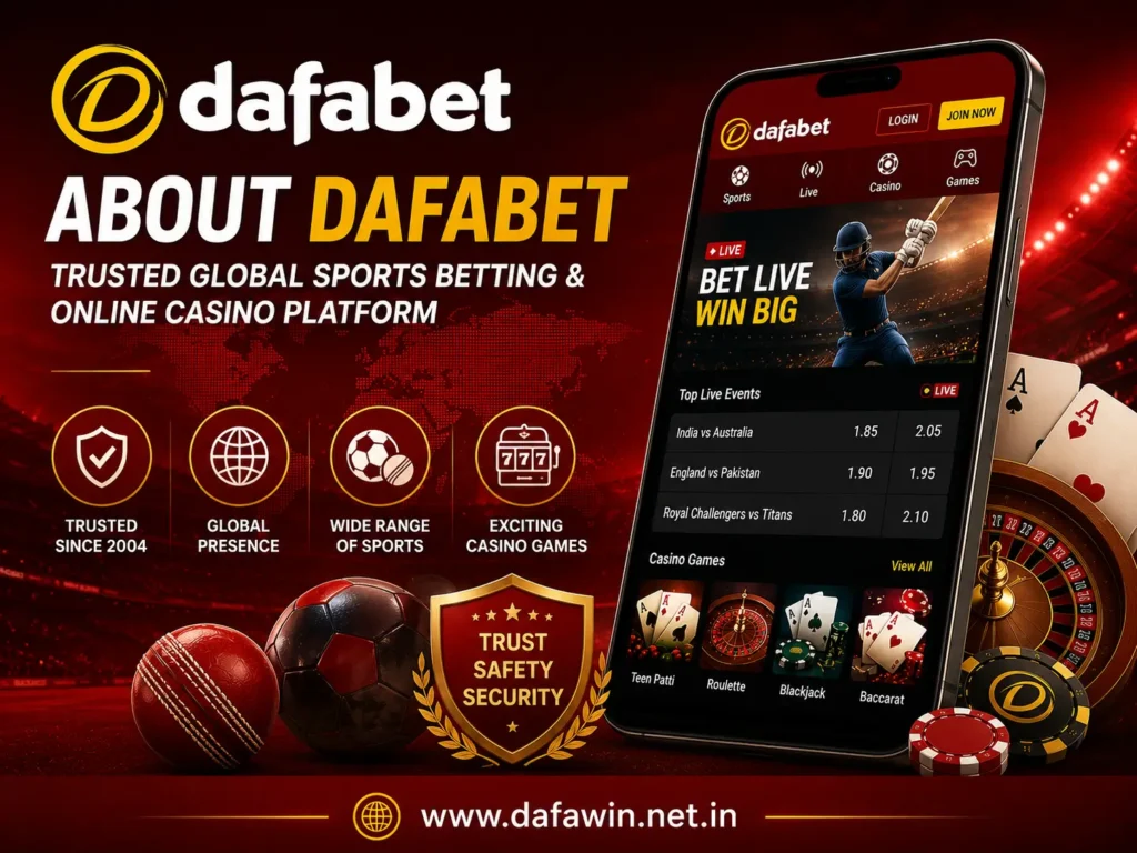 About Dafabet – Trusted Global Sports Betting & Online Casino Platform