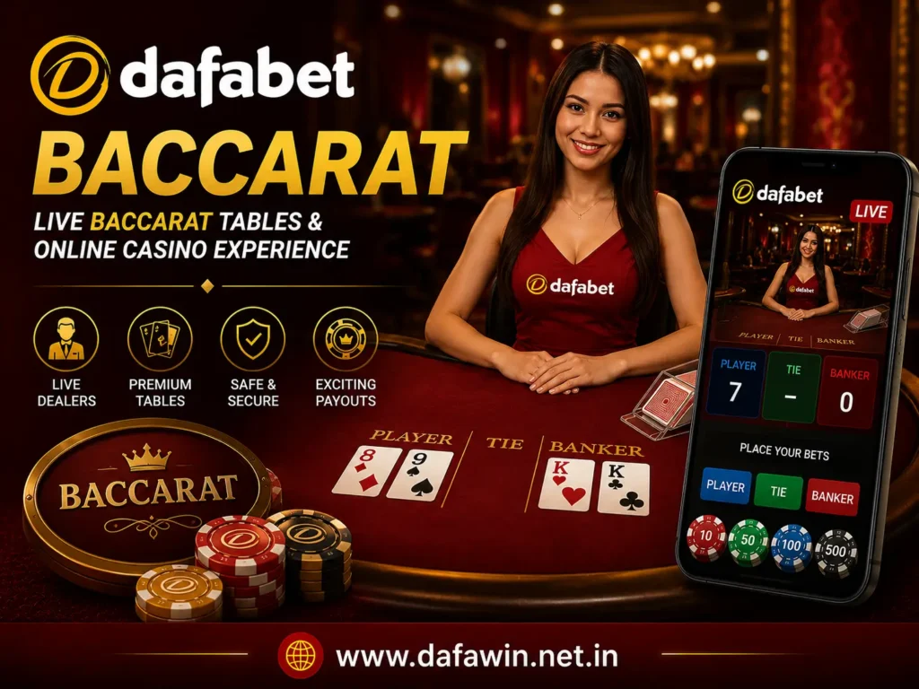 Dafabet Baccarat – Live Baccarat Tables & Online Casino Experience