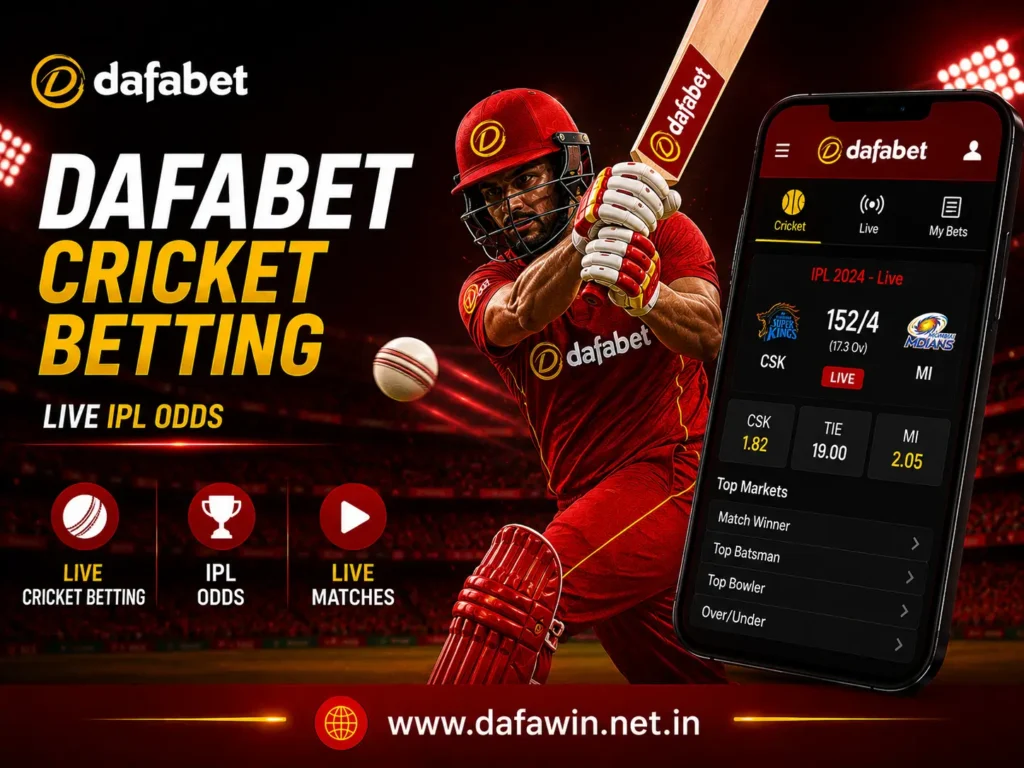 Dafabet Cricket Betting – Live IPL Odds and Online Cricket Sportsbook