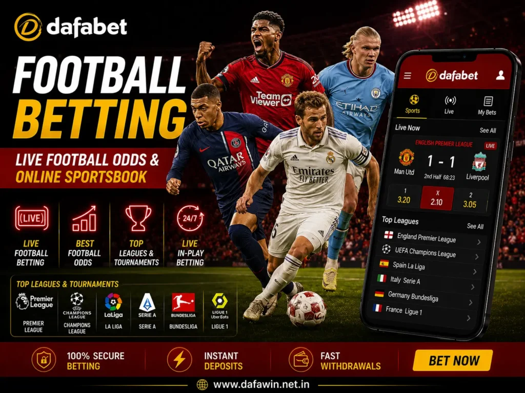 Dafabet Football Betting – Live Football Odds & Online Sportsbook