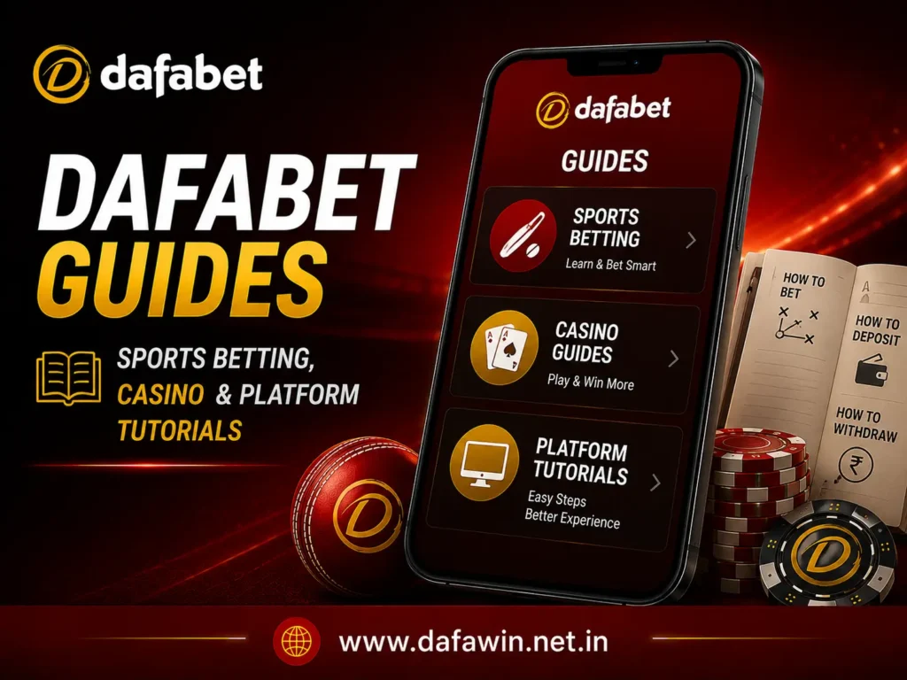 Dafabet Guides – Sports Betting, Casino & Platform Tutorials